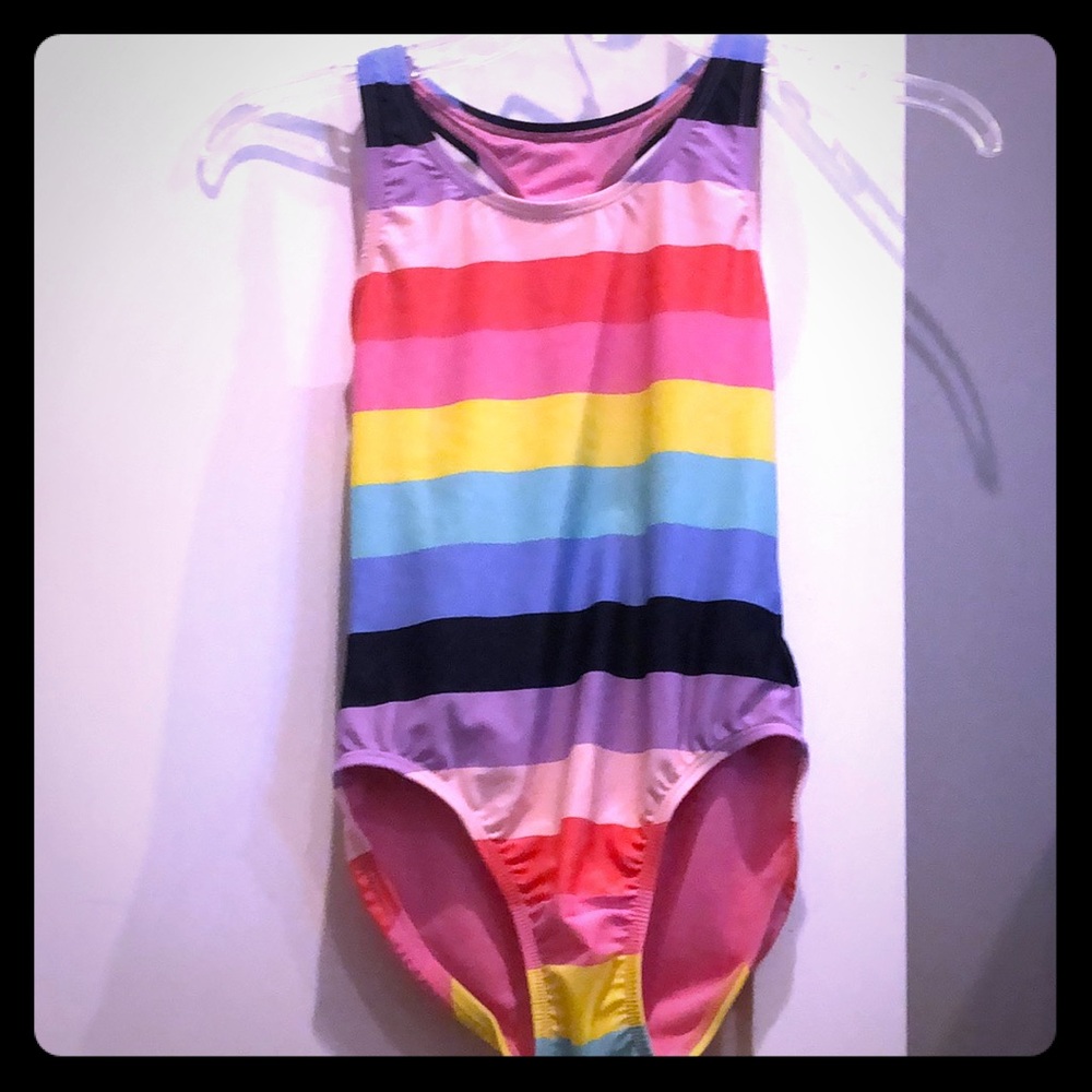 Gap. Bathing suit with rainbow colors for kids